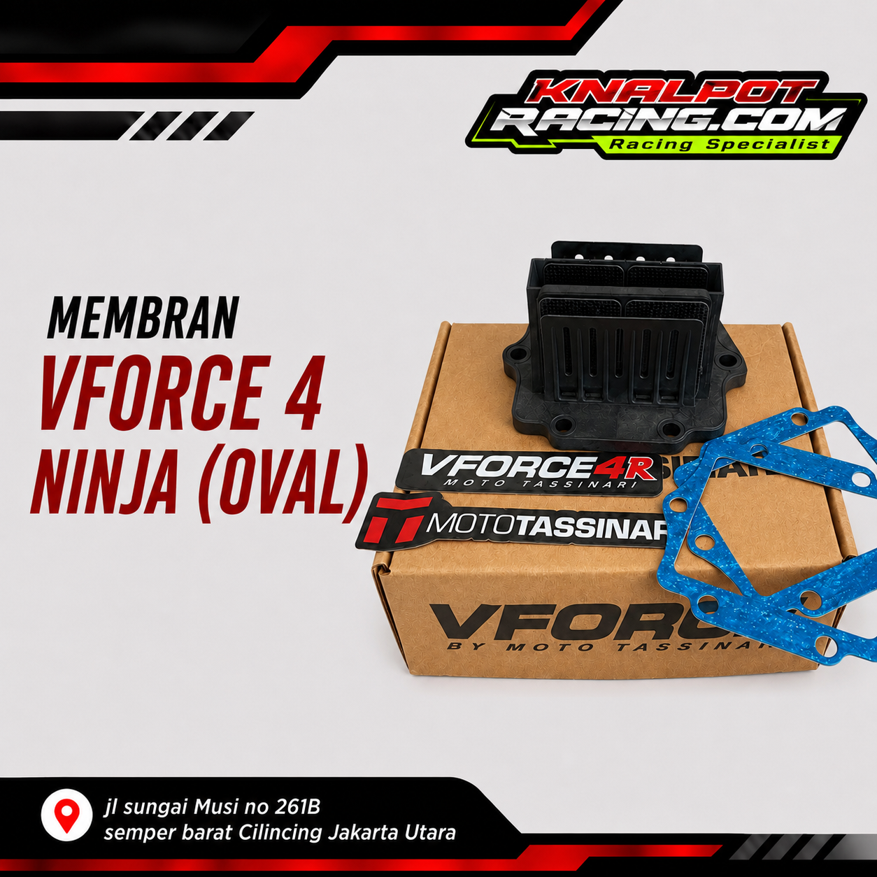MEMBRAN VFORCE 4 NINJA (OVAL)