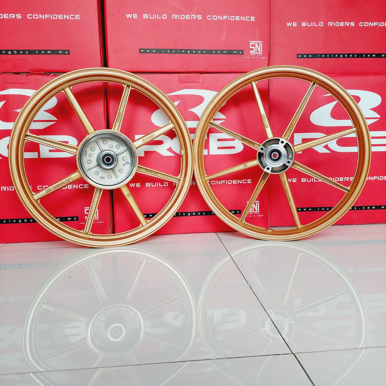 VELG RCB 811 YAMAHA JUPITER GOLD 140-160 RING 17
