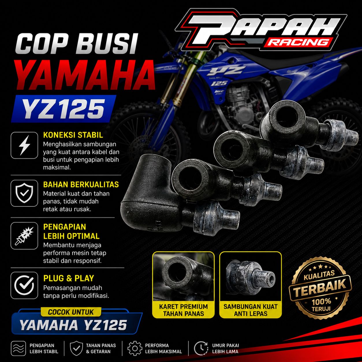 COP BUSI YAMAHA YZ125