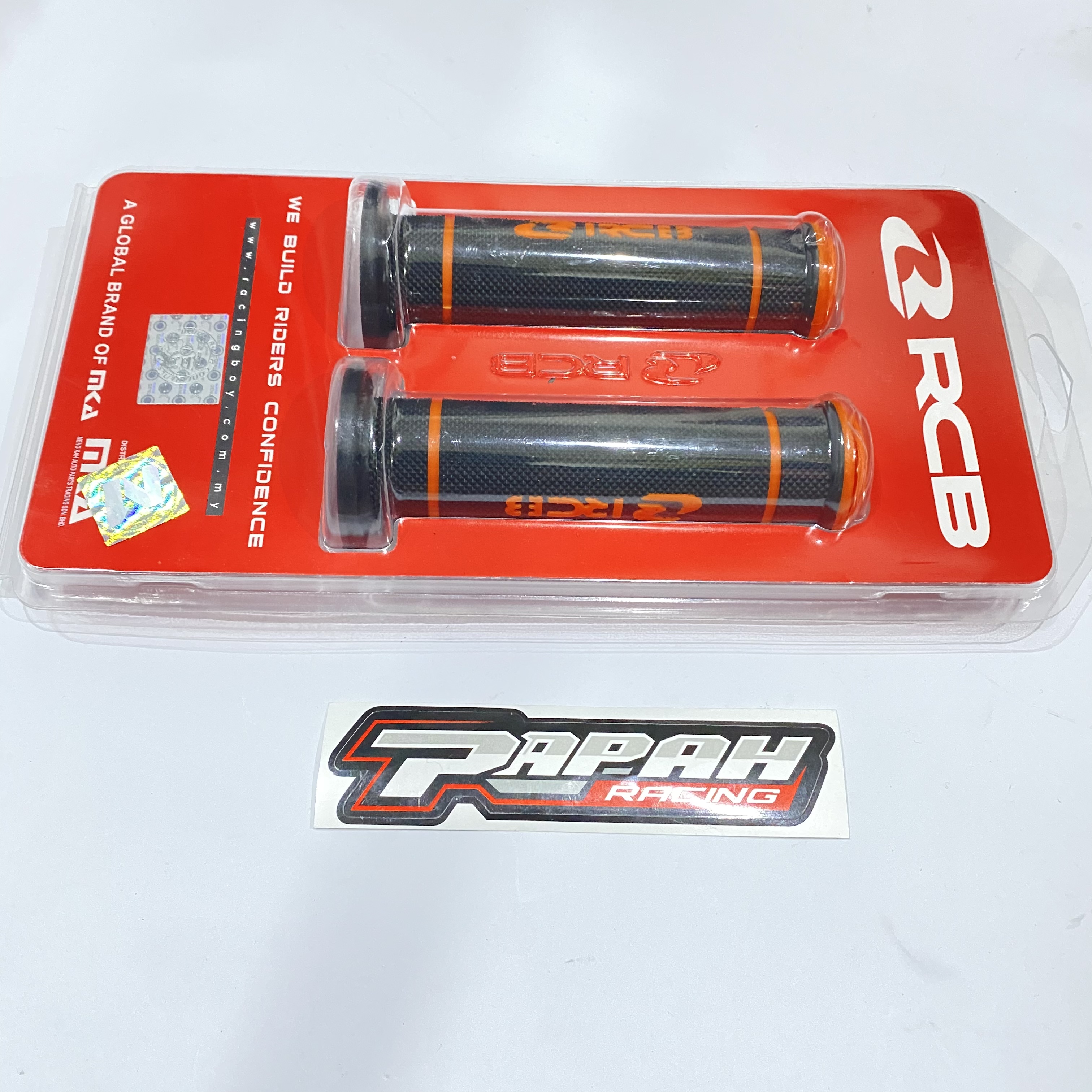 HANDGRIP GRIP RCB H55 RUBBER ORANGE