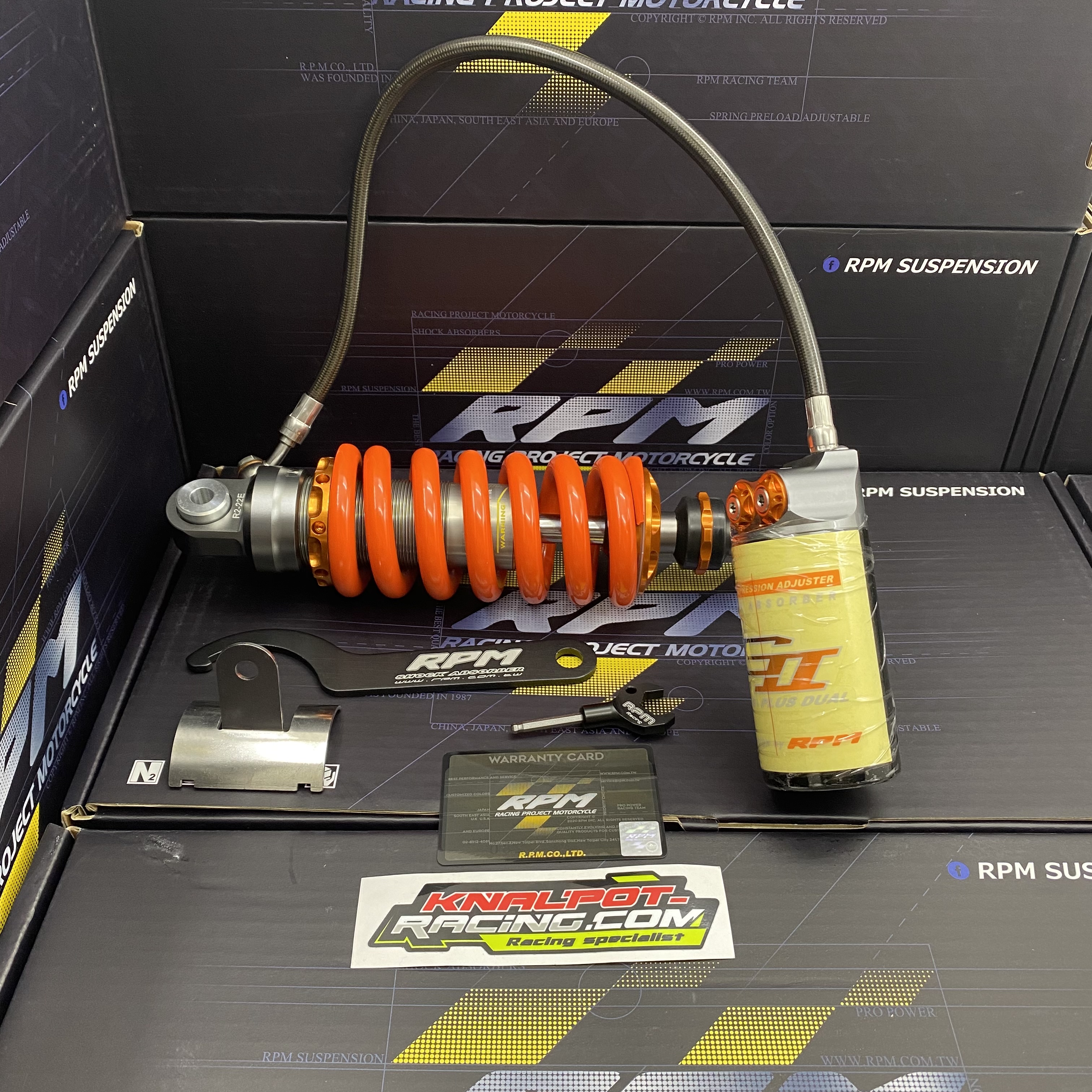 SHOCK ABSORBER RPM 260MM KAWASAKI NINJA RR / ZX KRR150 SATRIA 2T