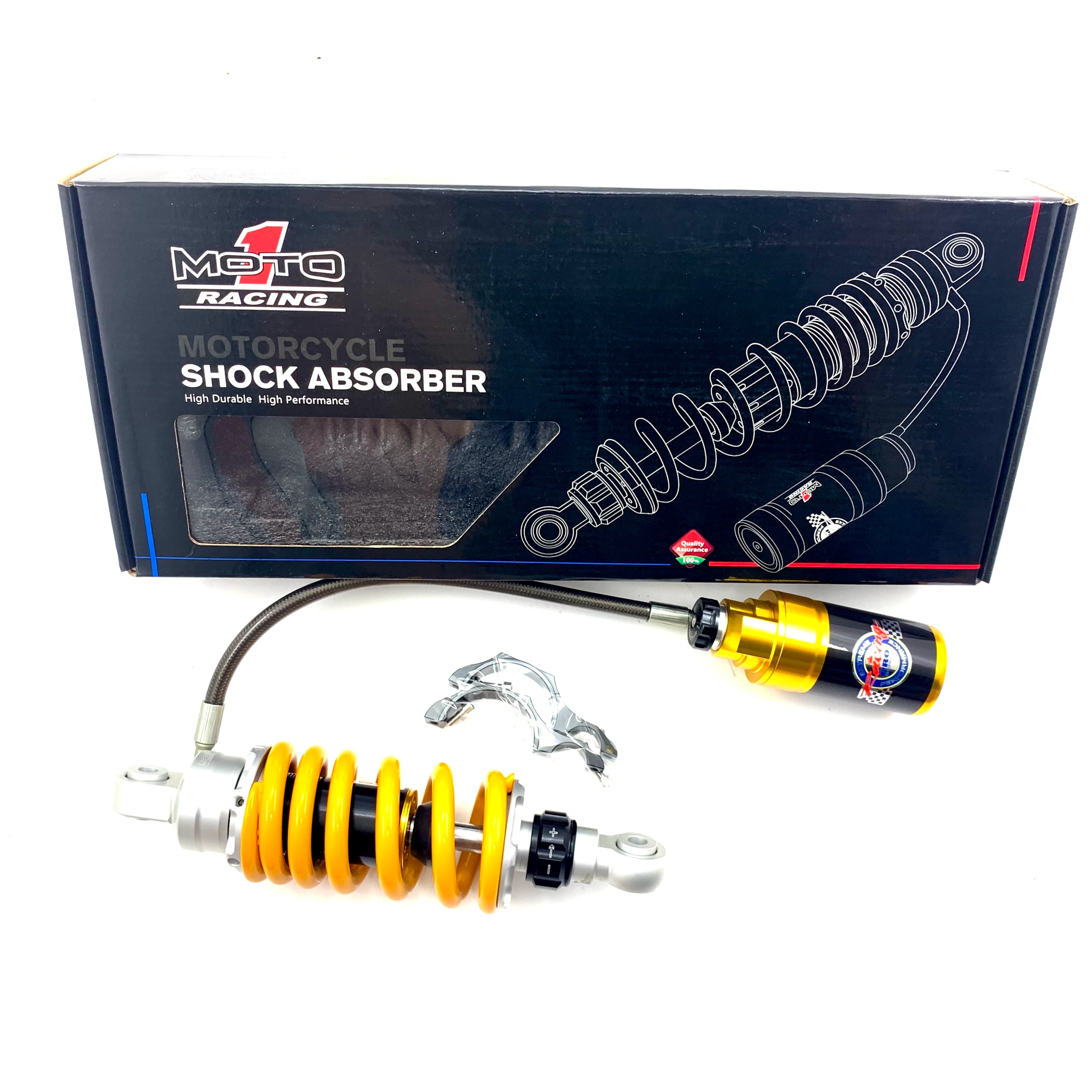 MONO SHOCK NINJA MOTO1 KAWASAKI NINJA RR 255MM KUNING