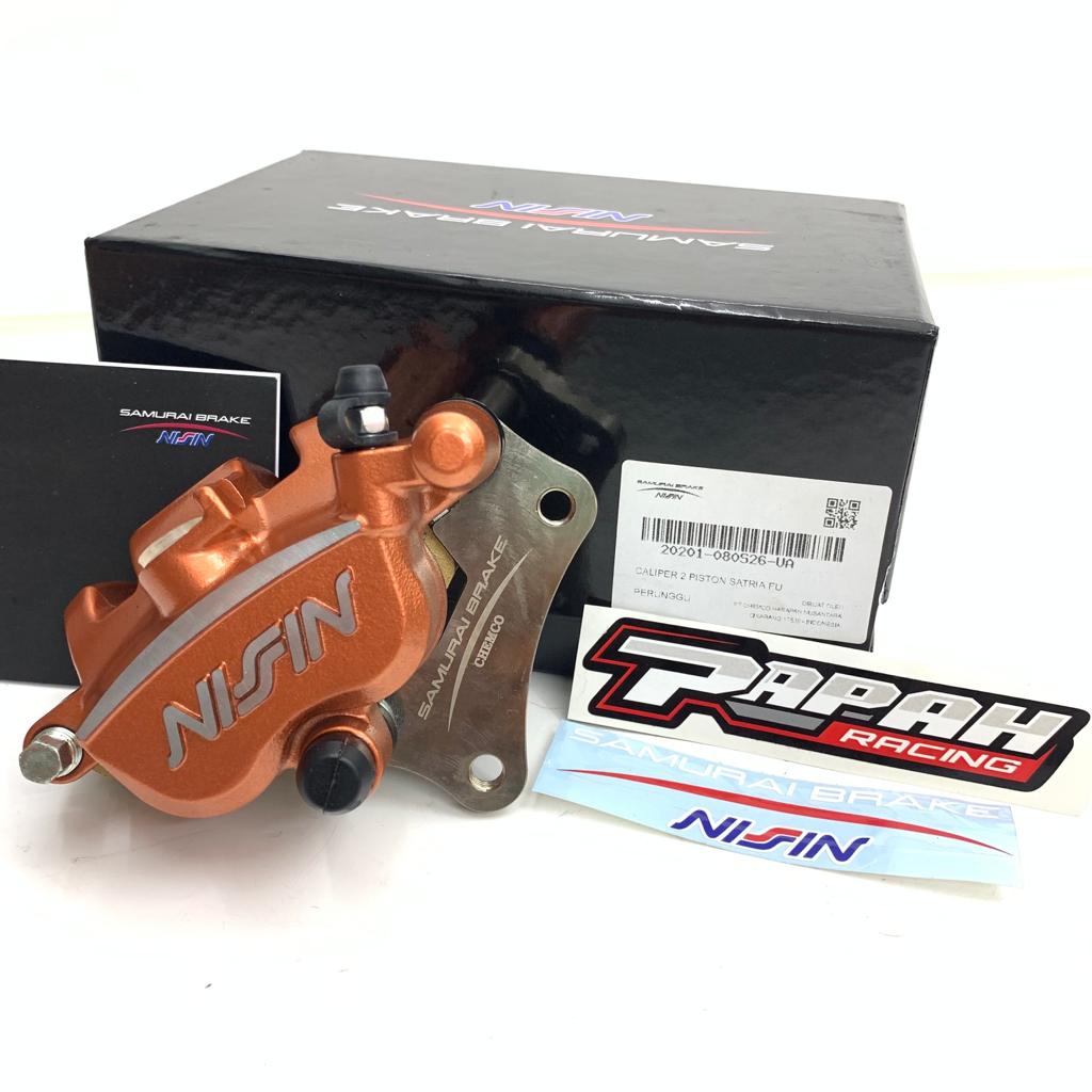 CALIPER KALIPER NISSIN SAMURAI 2P SATRIA FU/NINJA BRONZE