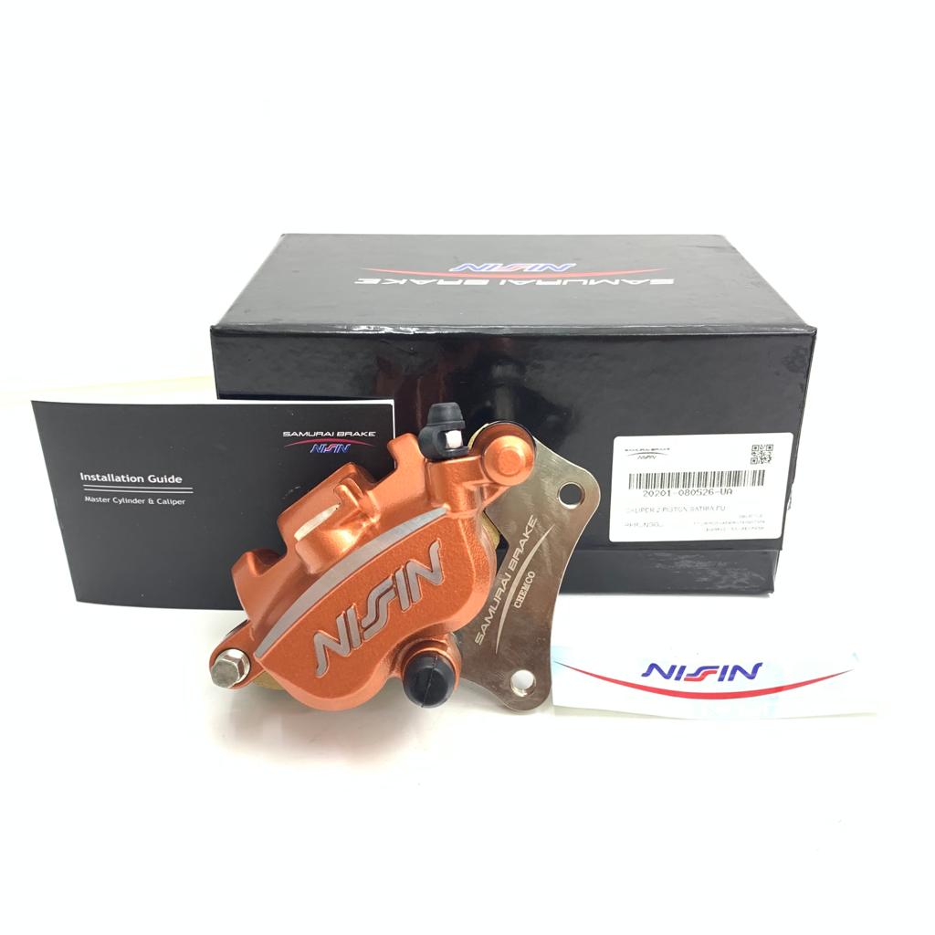 CALIPER KALIPER NISSIN SAMURAI 2P SATRIA FU/NINJA BRONZE