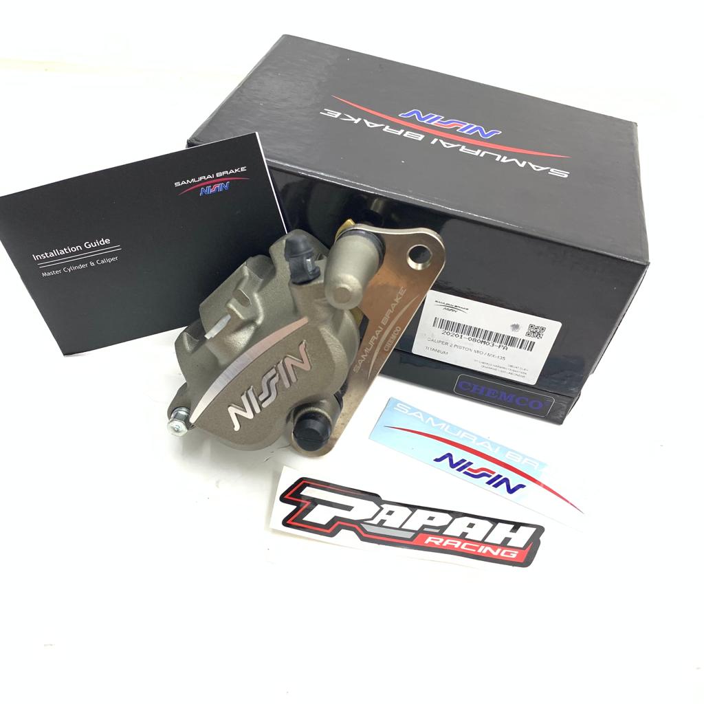 CALIPER KALIPER NISSIN SAMURAI 2P MIO STD TITANIUM