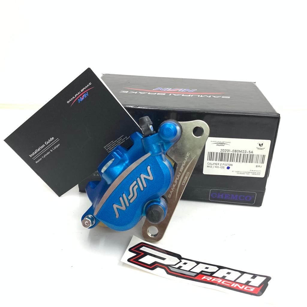 CALIPER KALIPER NISSIN SAMURAI 2P MIO STD BLUE