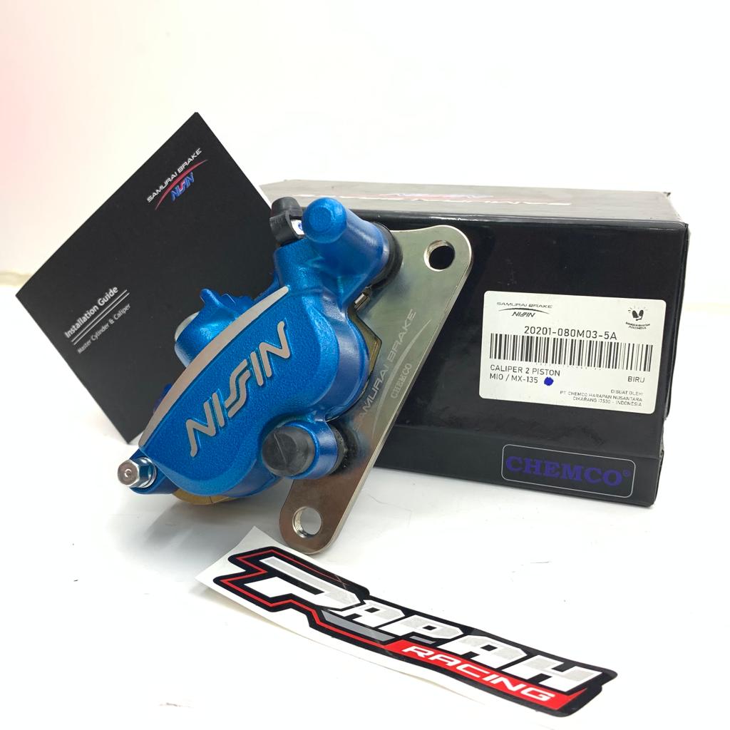 CALIPER KALIPER NISSIN SAMURAI 2P MIO STD BLUE
