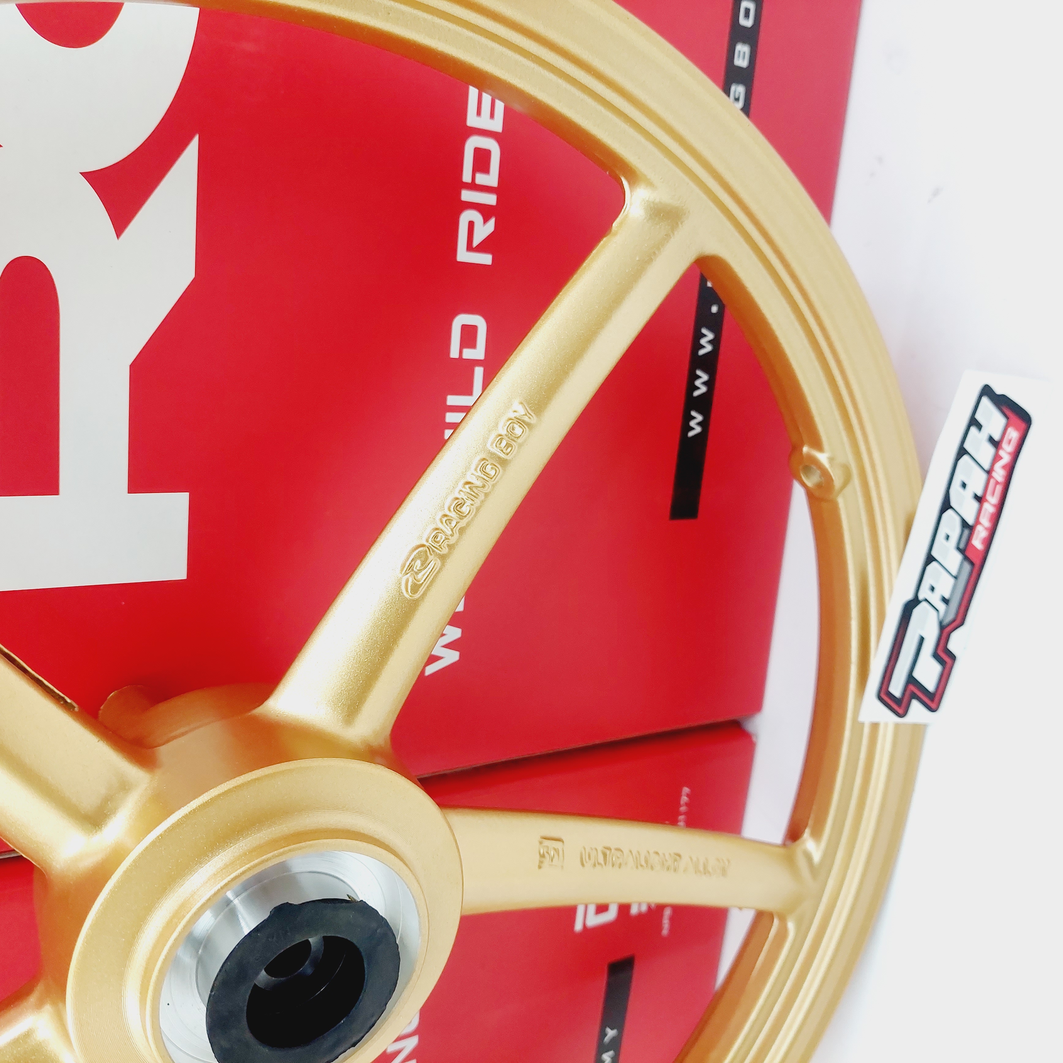VELG RACING YAMAHA RCB SP 522 GOLD 120X17 DEPAN ONLY