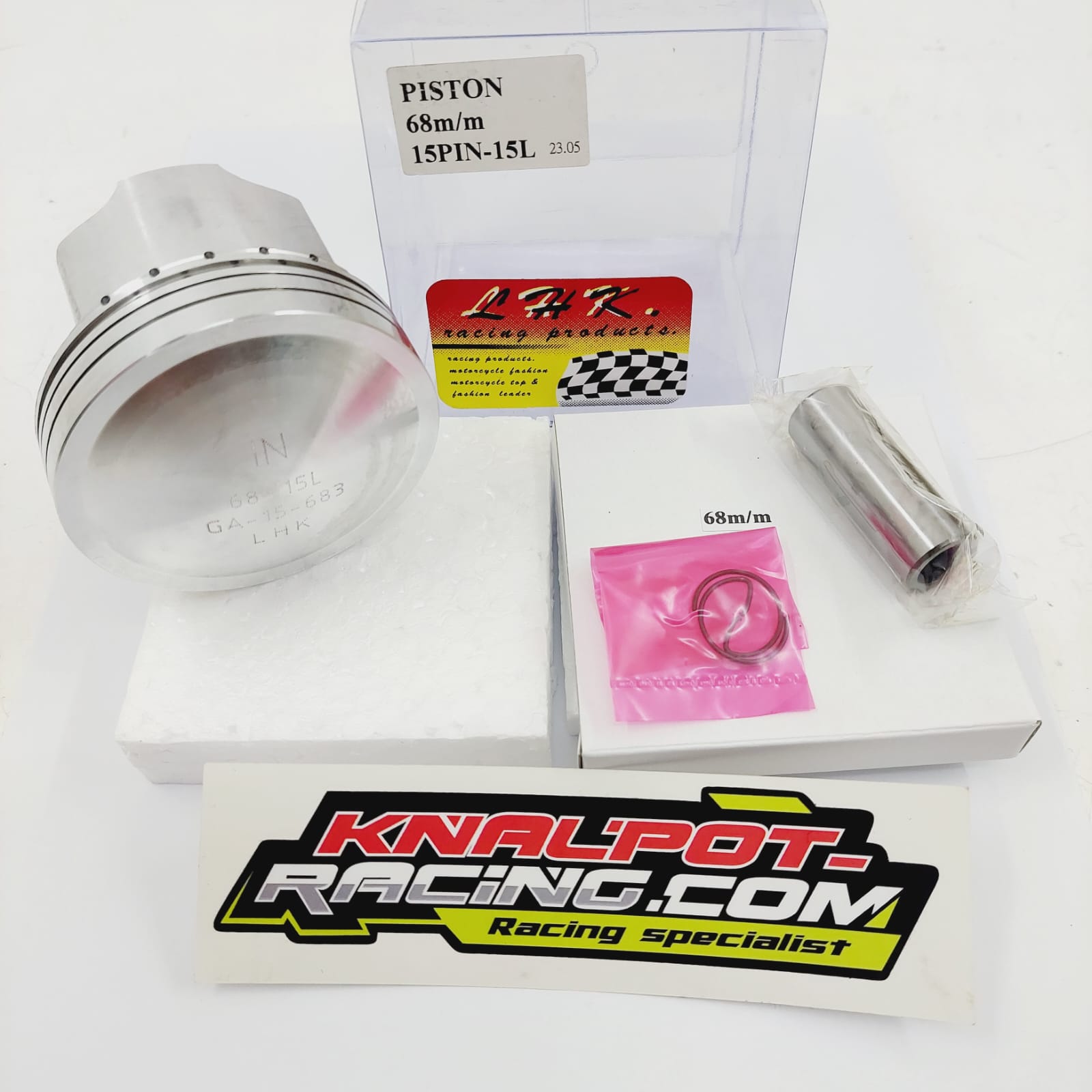 PISTON LHK DIAMETER 68 PEN PIN 15 CASTING LHK