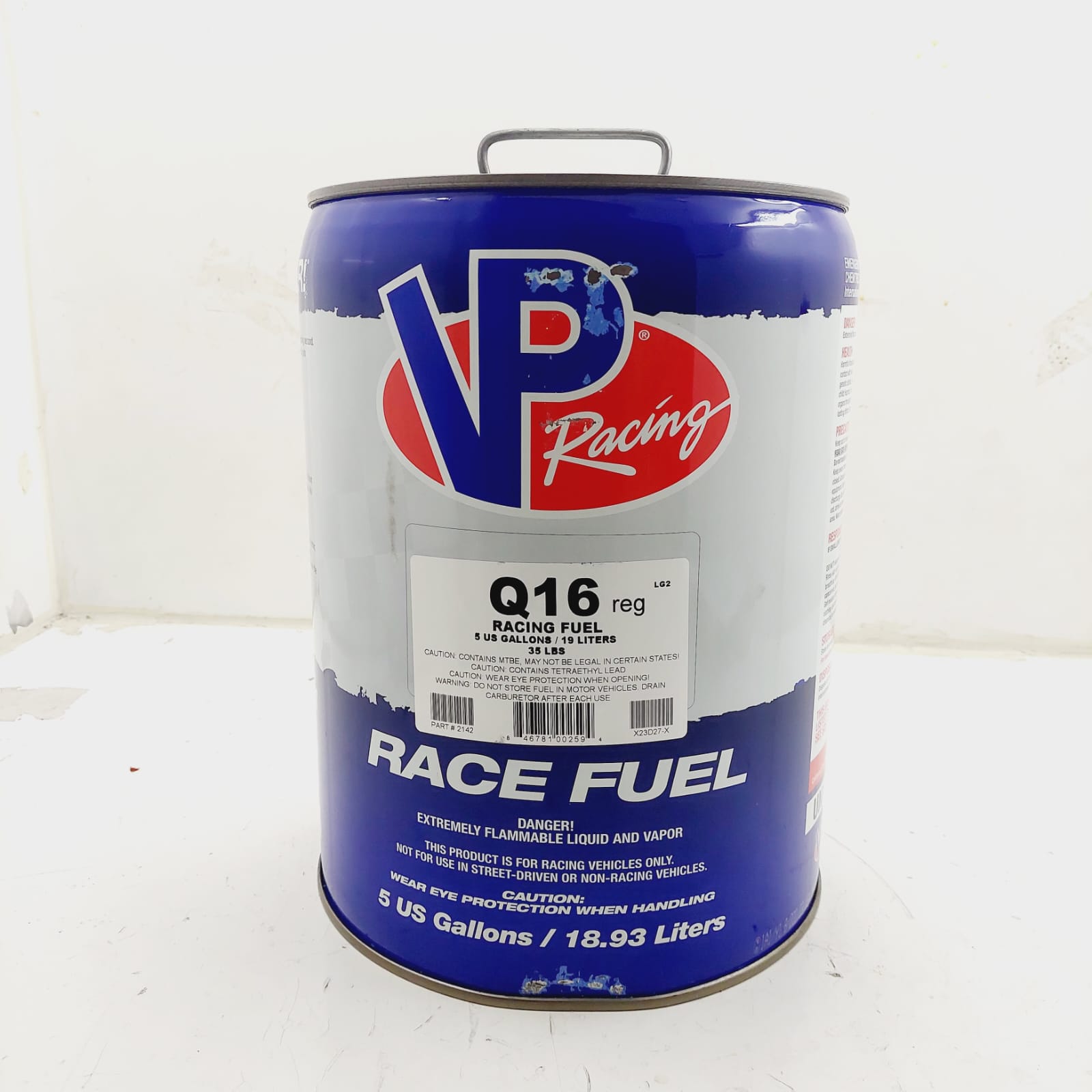 BAHAN BAKAR VP RACING Q16 19LITER