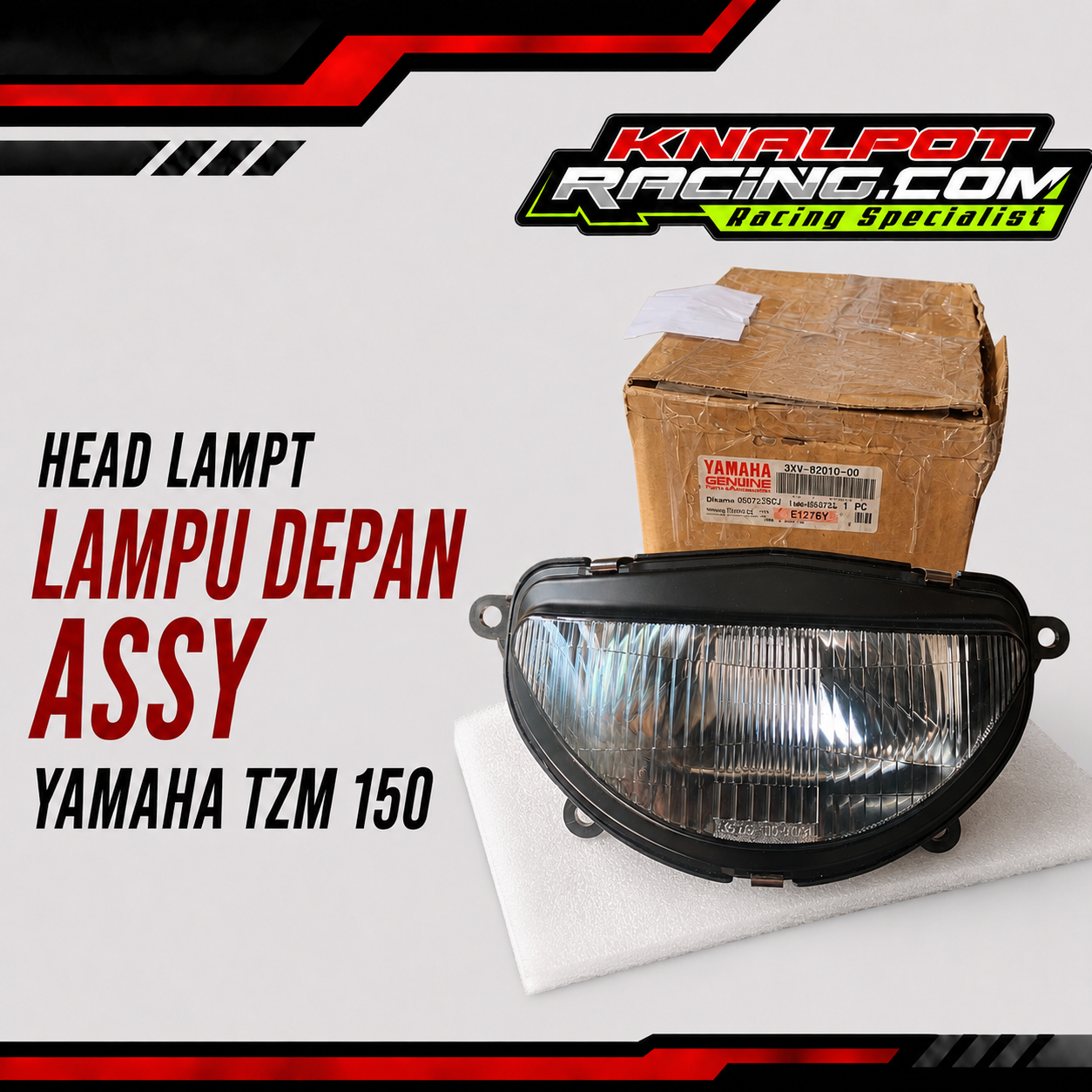 HEAD LAMPT LAMPU DEPAN ASSY YAMAHA TZM 150