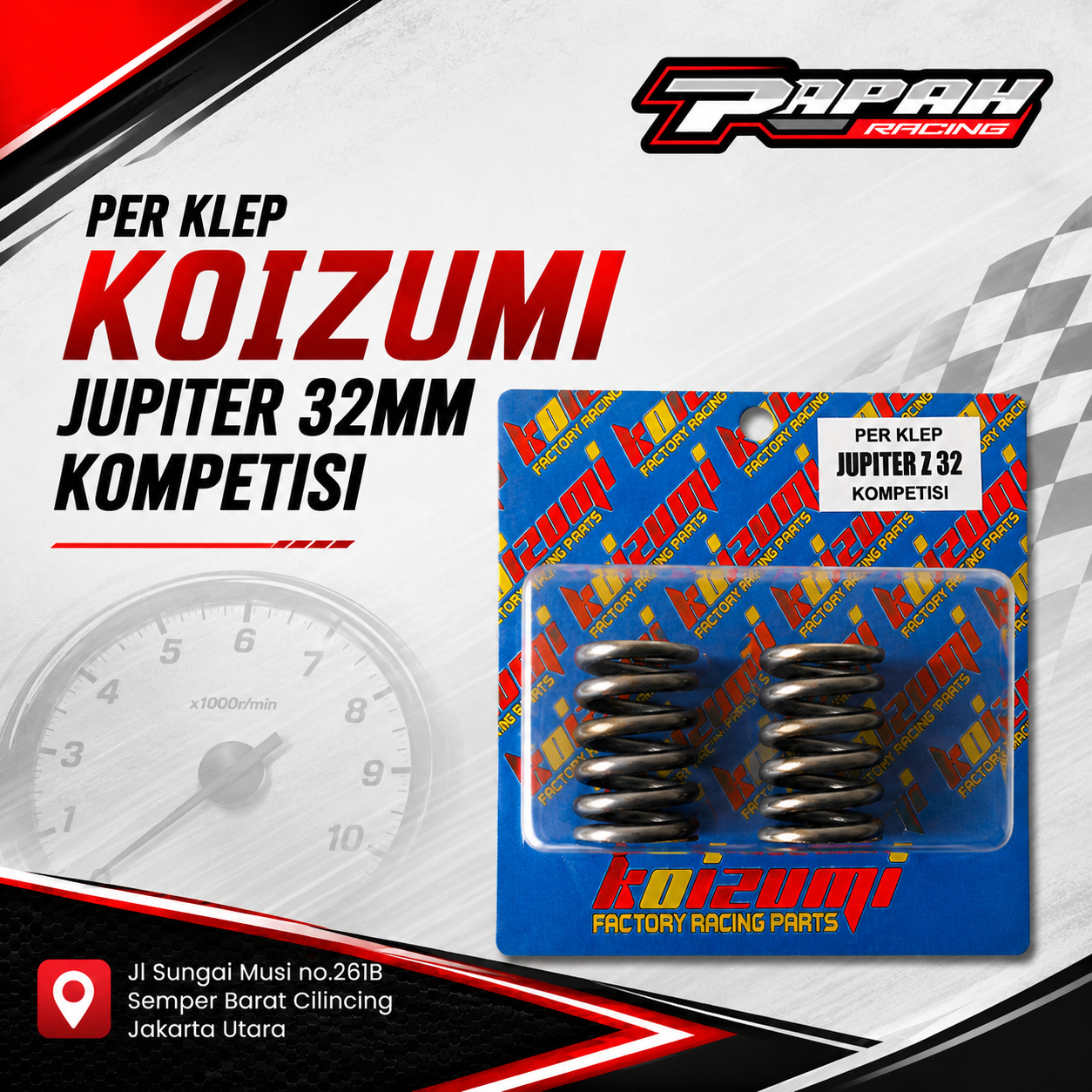 PER KLEP KOIZUMI JUPITER 32MM KOMPETISI
