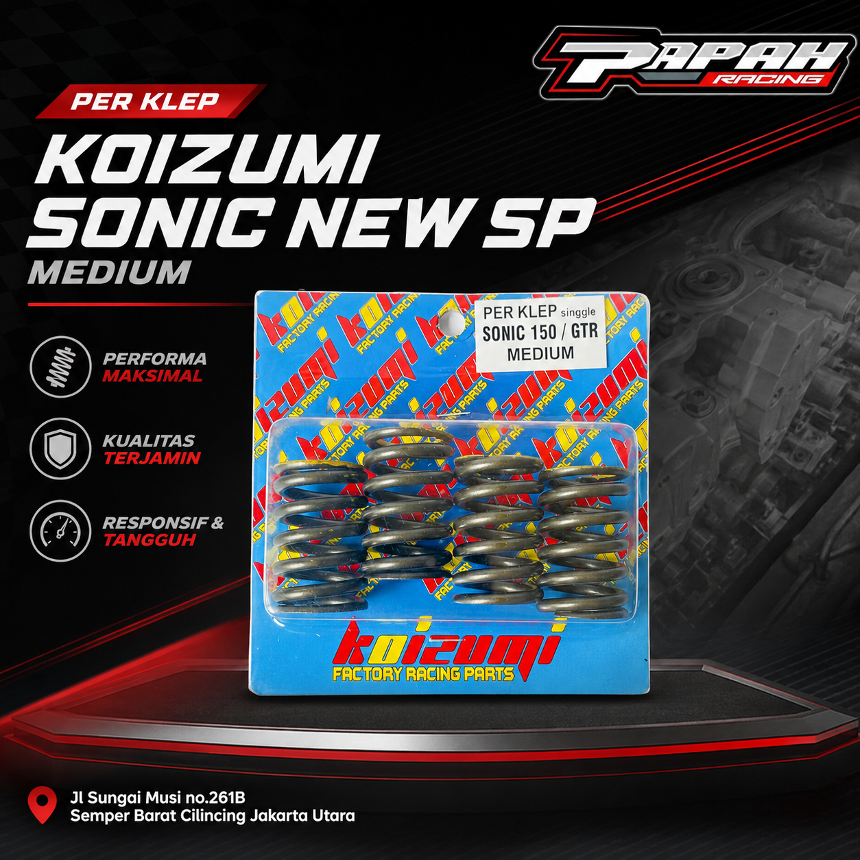 PER KLEP KOIZUMI SONIC NEW SP MEDIUM