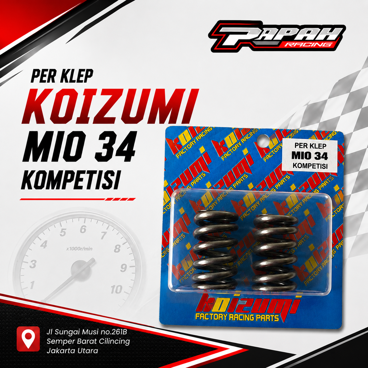 PER KLEP KOIZUMI MIO 34MM KOMPETISI