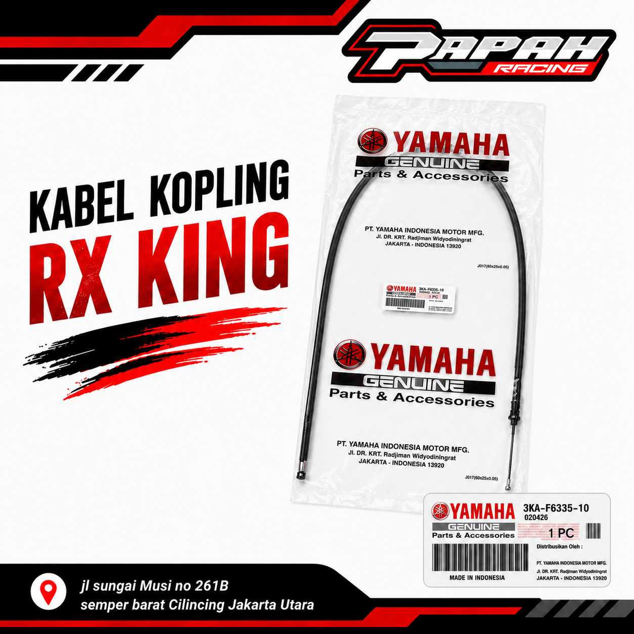KABEL KOPLINGRX KING