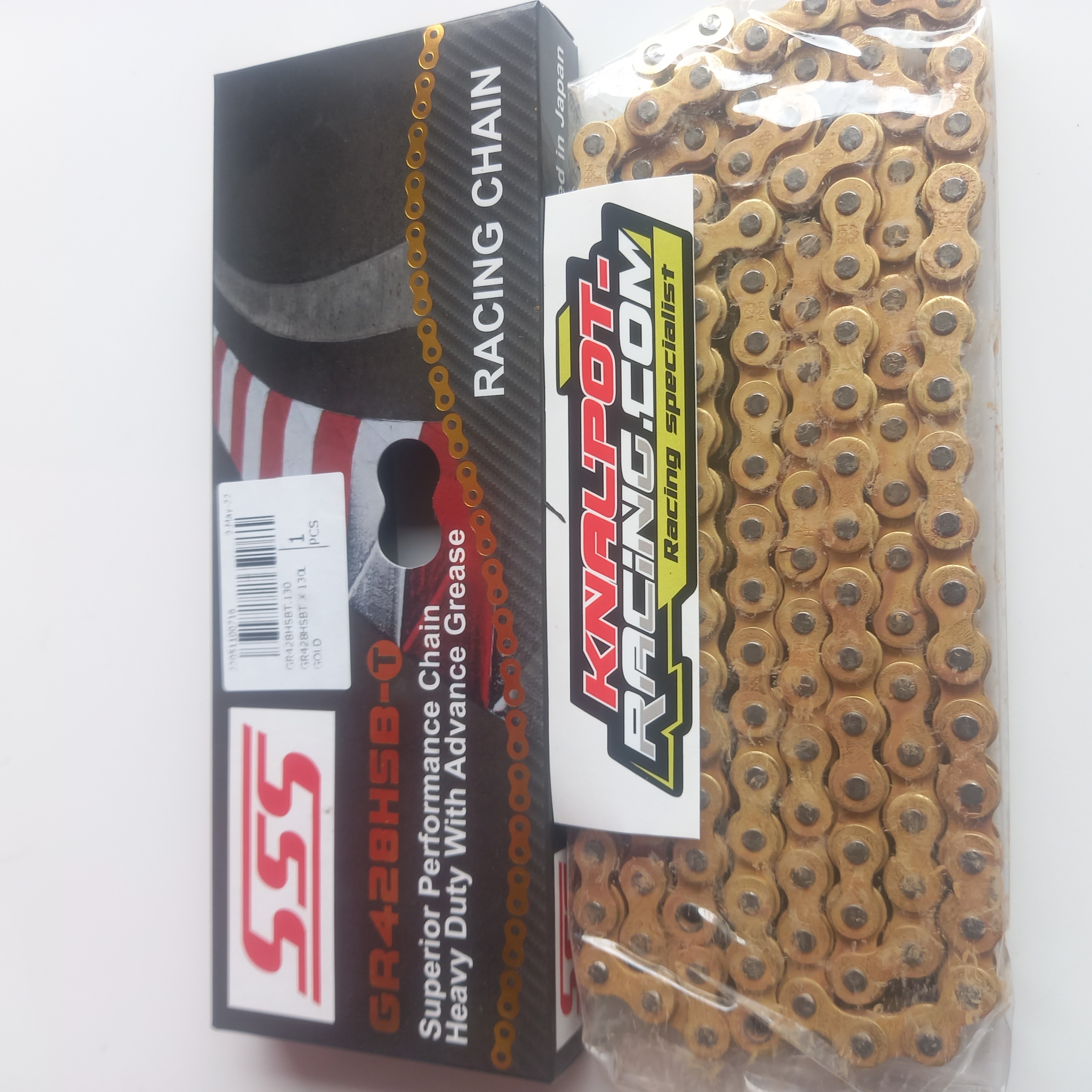 RANTAI SSS HSBT 428-140 GOLD 