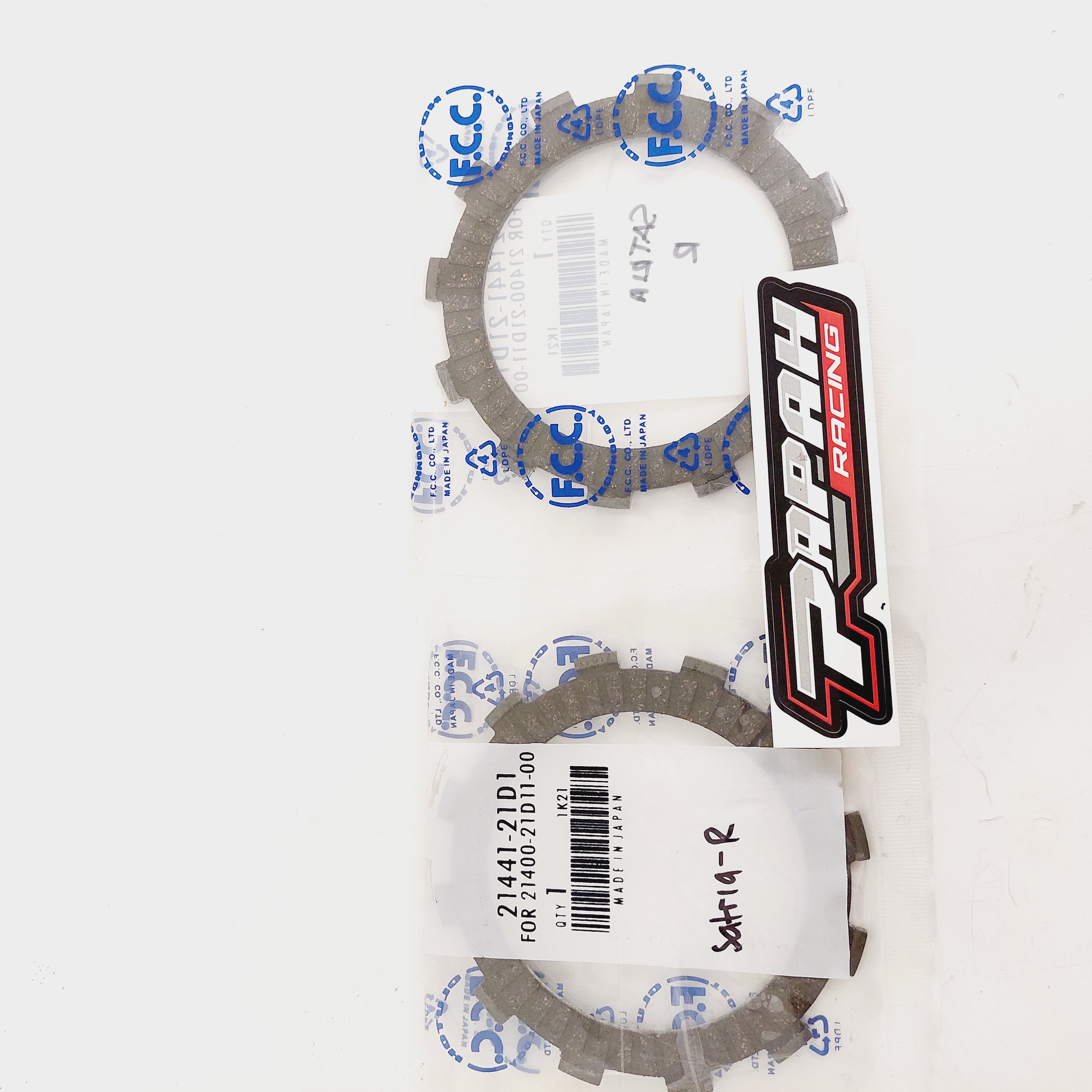 KAMPAS KOPLING SUZUKI SATRIA 2T FCC JAPAN(1PCS)