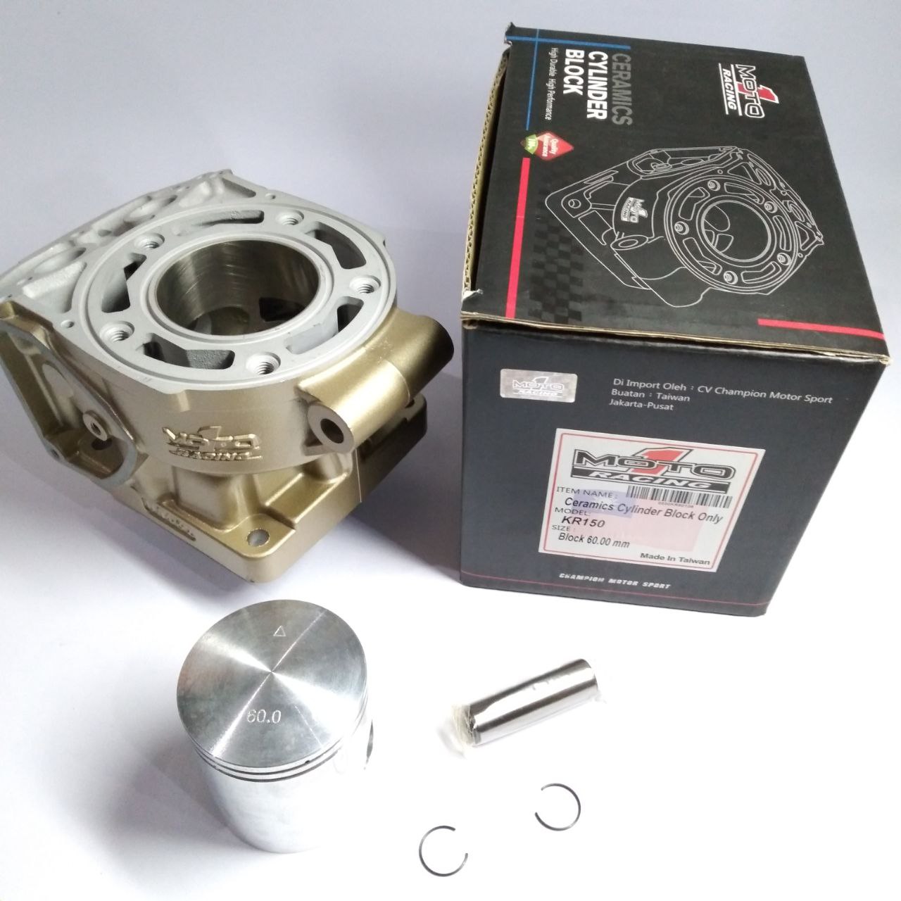 CYLINDER BLOCK KIT NINJA 60MM